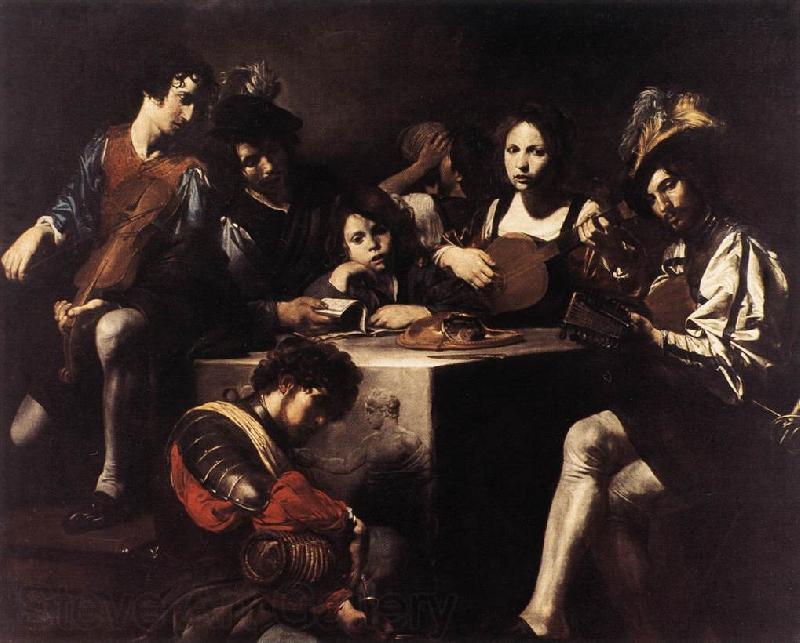 VALENTIN DE BOULOGNE The Concert a